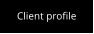 Client profile